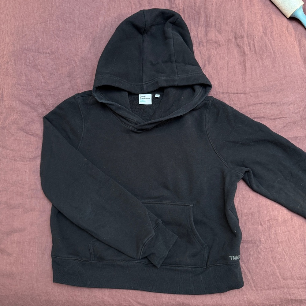 TNA Sweatfleece Cropped Hoodie